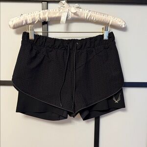 Lucas Hugh Performance Running Shorts with Inner Liner & Zip Pocket - XS